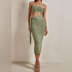 Tann Line Australia Kimee Dress- Size Medium - NWT - Sage Green